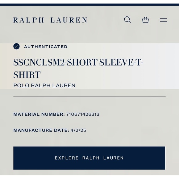 Polo Ralph Lauren T-Shirt Mens L Orange Classic Fit Crewneck 710671426313 NEW - Picture 3 of 9